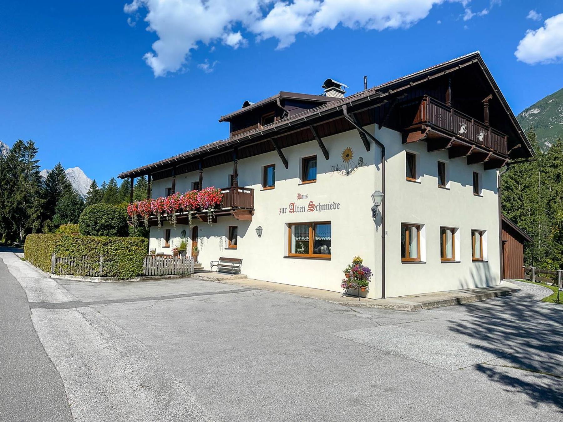 Alte Schmiede Hotel Leutasch Eksteriør billede