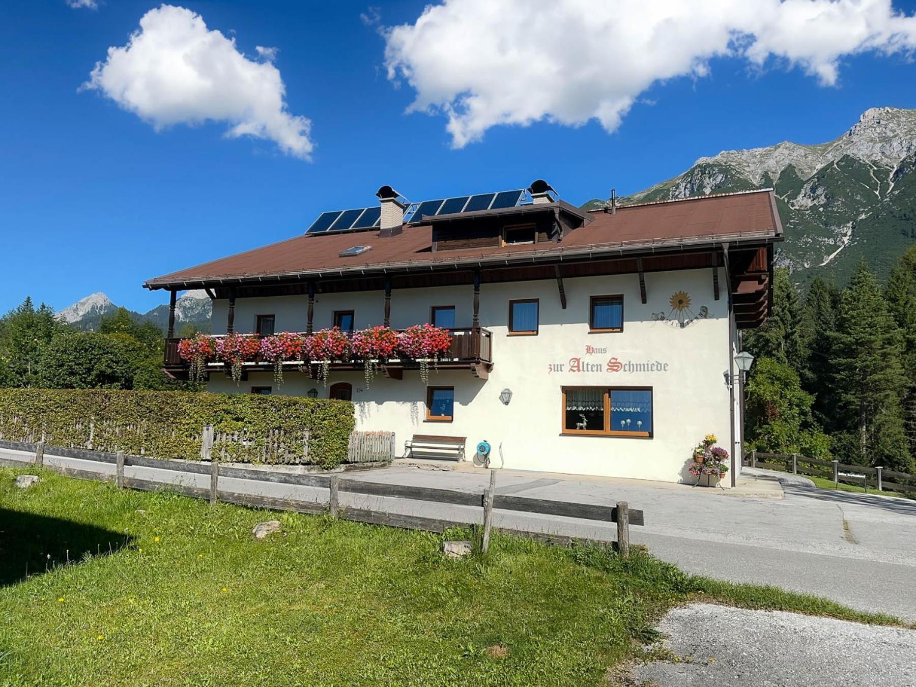 Alte Schmiede Hotel Leutasch Eksteriør billede